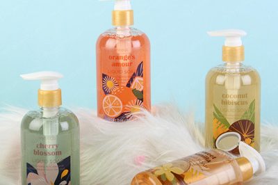 Custom logo orange’s amour liquid soap (1)_副本