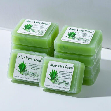 Aloe acne treatment bar soap manufacturer for skincare