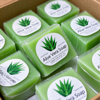 Aloe acne treatment bar soap manufacturer for skincare