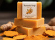 Natural turmeric whitening bar soap supplier