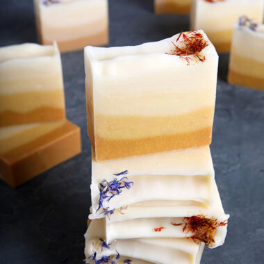 Organic handmade turmeric bar soap bulk