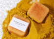 Custom turmeric bar soap for skin brightening