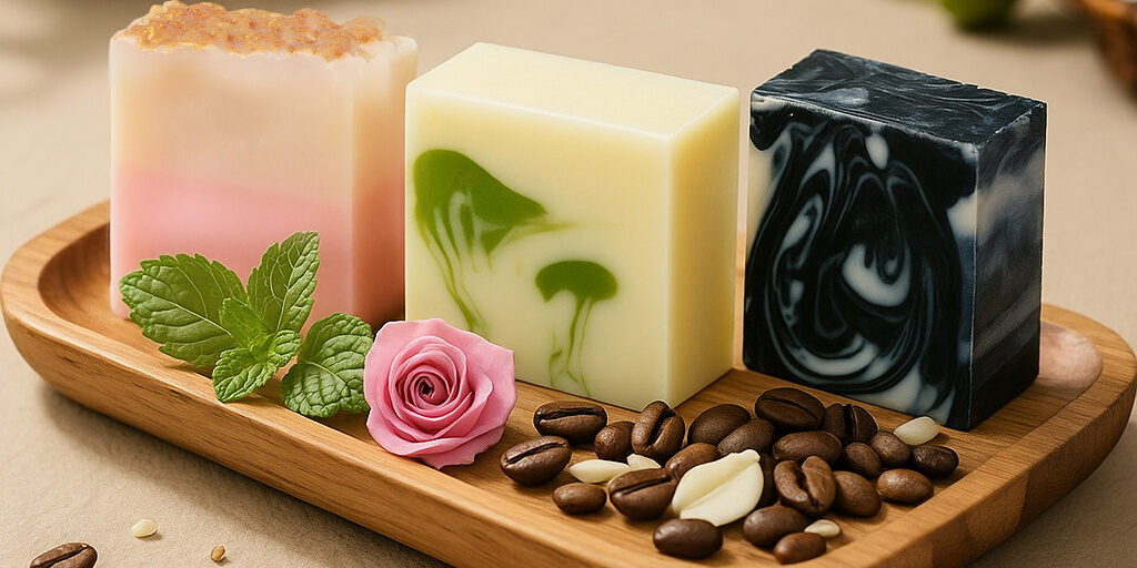 Exfoliating handmade bar soap manufacturer