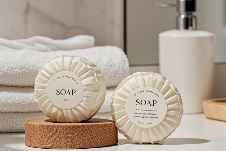 Mini hotel soap with custom logo (4) Custom logo mini hotel soap for hospitality brands