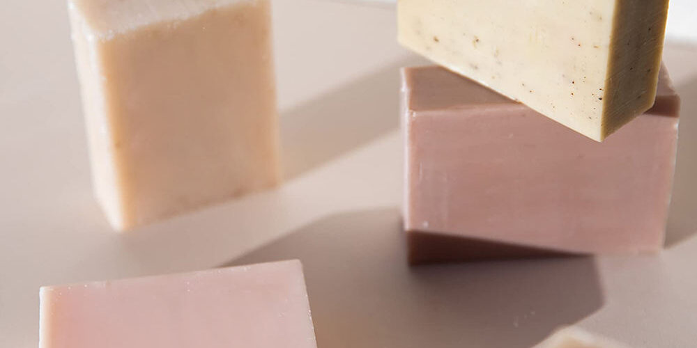 Goat milk organic soap for acne and deep cleansing
