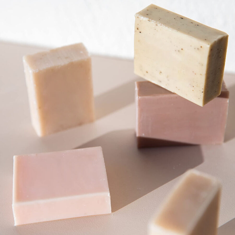 Goat milk organic soap for acne and deep cleansing