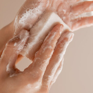 Goat milk organic soap for acne and deep cleansing