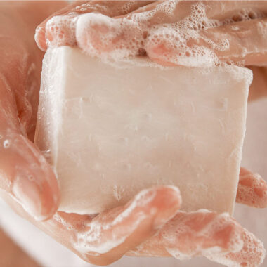 Goat milk organic soap for acne and deep cleansing