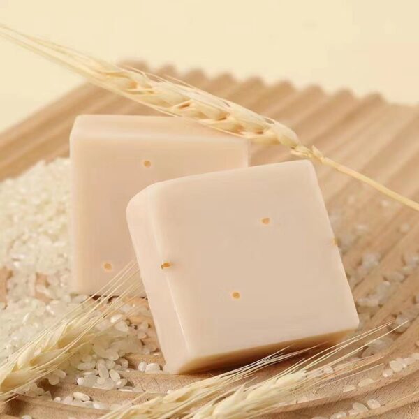Wholesale rice milk bar soap natural gentle care