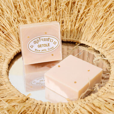 Wholesale rice milk bar soap natural gentle care