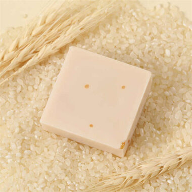 Wholesale rice milk bar soap natural gentle care