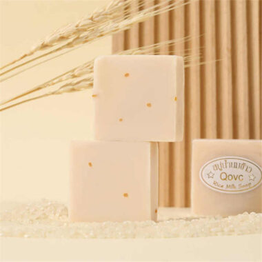 Wholesale rice milk bar soap natural gentle care