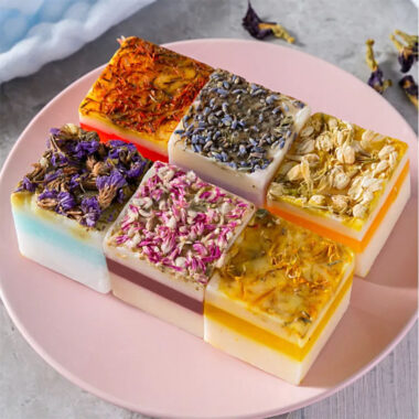 Custom natural organic soap for whitening and acne