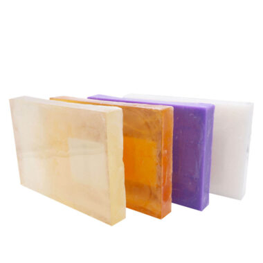Handmade transparent organic soap base manufacturer