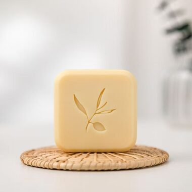 Creative essential oil handmade facial bar soap for skincare