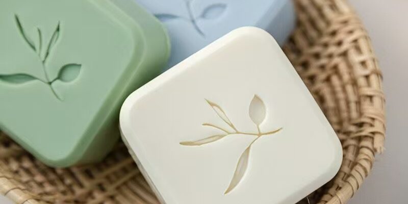 Creative essential oil handmade facial bar soap for skincare