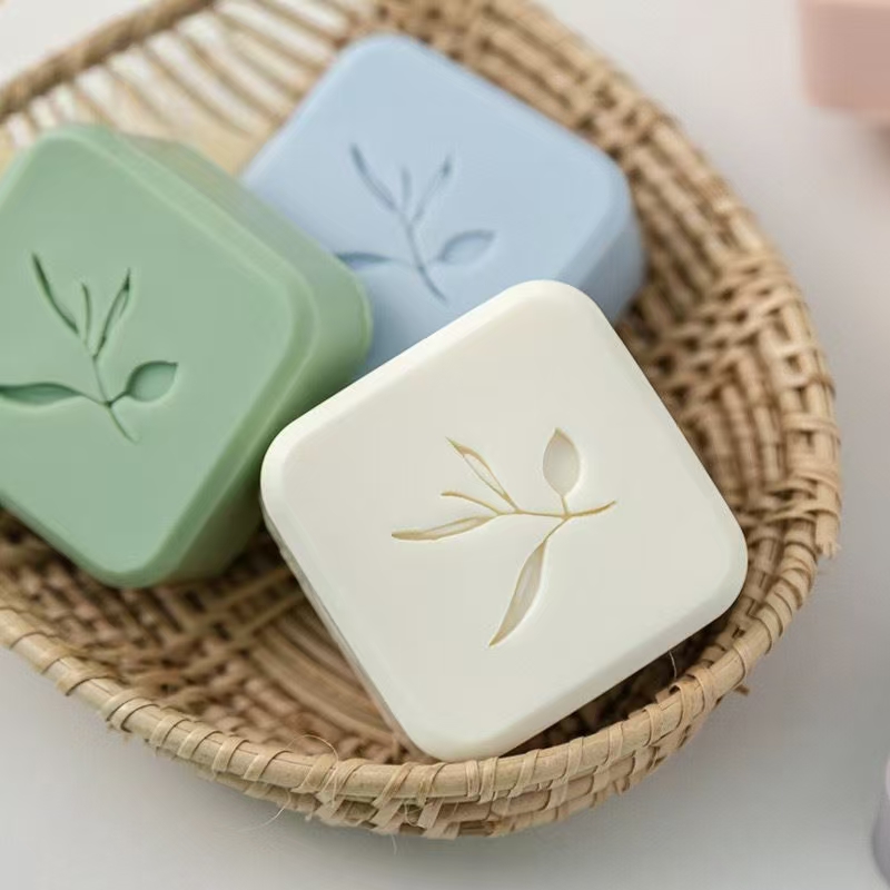 Creative essential oil handmade facial bar soap for skincare
