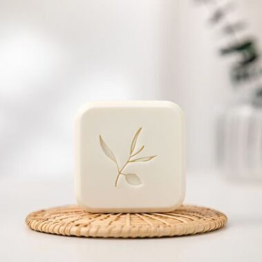 Creative essential oil handmade facial bar soap for skincare