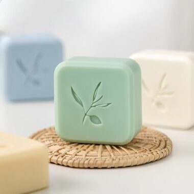 Creative essential oil handmade facial bar soap for skincare