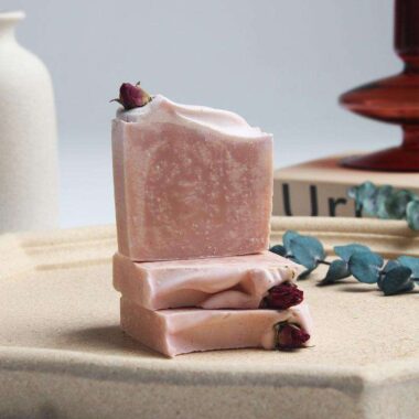 Private label natural soap for gentle facial cleansing