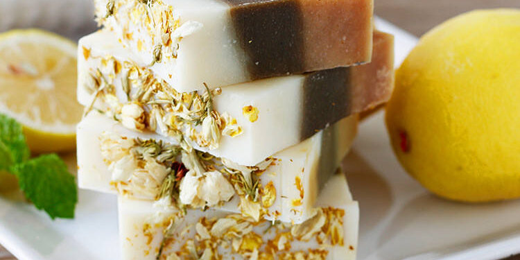 Private label natural soap for gentle facial cleansing