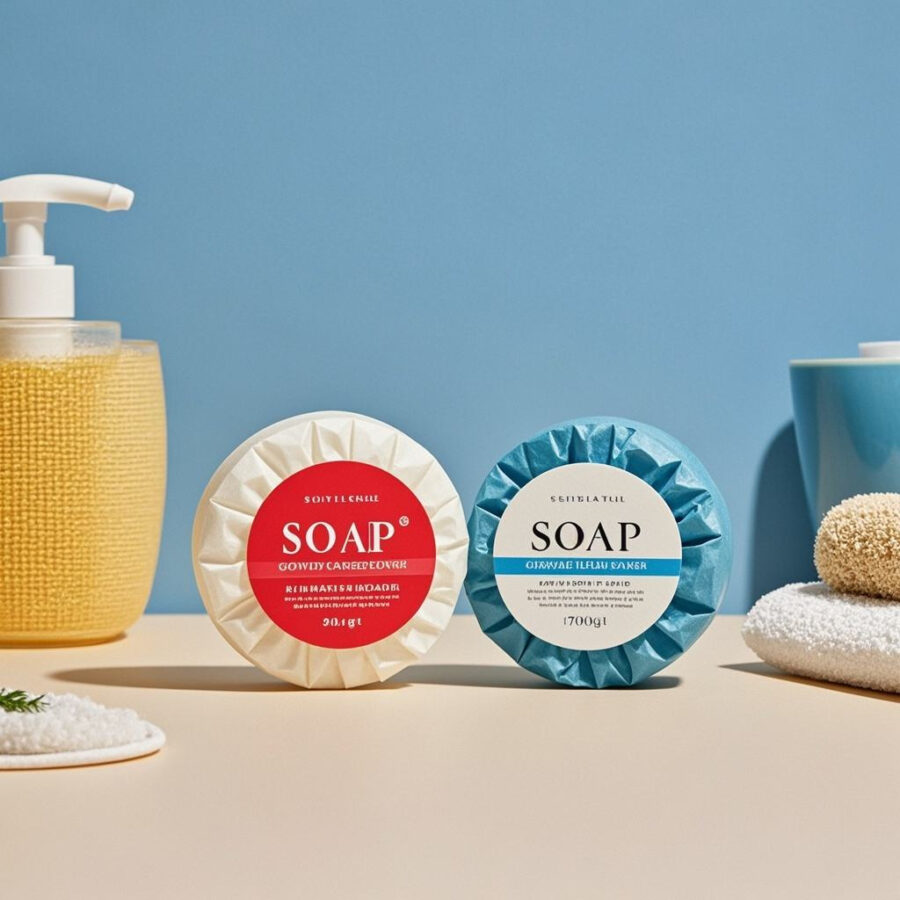 Travel size hotel soap for amenities and travel kits