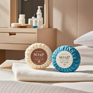 Travel size hotel soap for amenities and travel kits