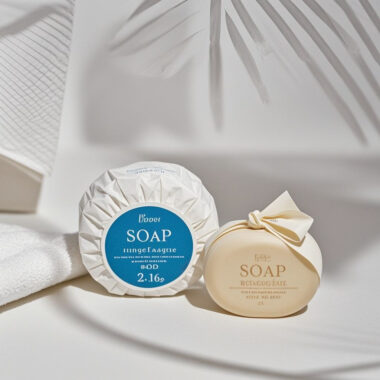 Travel size hotel soap for amenities and travel kits