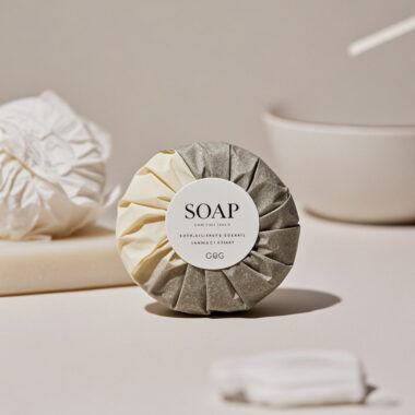 Travel size hotel soap for amenities and travel kits