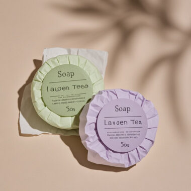 Travel size hotel soap for amenities and travel kits