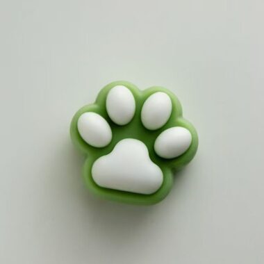 Creative handmade cat paw facial bar soap for skincare brands