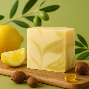Natural soap for oily skin deep cleansing and refreshing