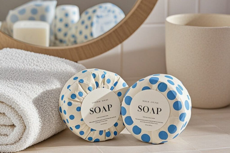 Fragrant Hotel Soap for Guest Room and Bathroom Use (4) Scented hotel soap for guest rooms and bathrooms