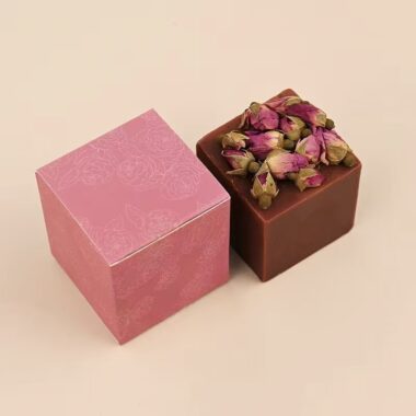 Natural soap for body and face care with organic ingredients