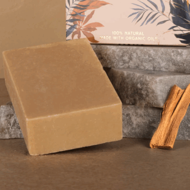 Handmade brightening refreshing natural soap for face and body