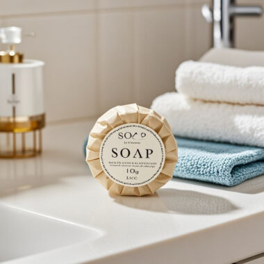 Luxury hotel amenities travel use hotel soap for guests