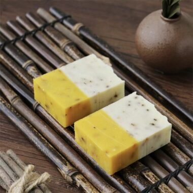 Moisturizing natural soap for face and body cleansing