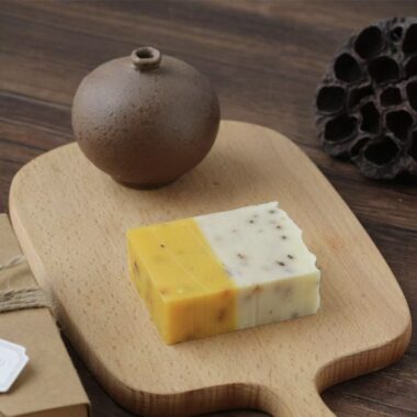 Moisturizing natural soap for face and body cleansing