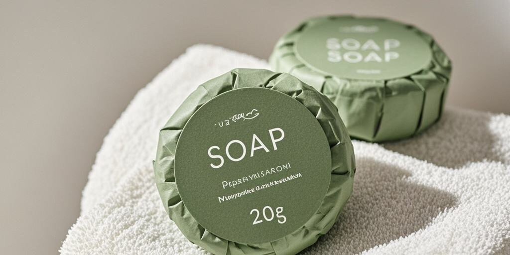 Luxury bulk hotel soap for bathroom amenities