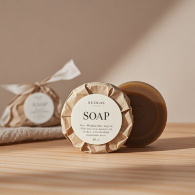 Luxury bulk hotel soap for bathroom amenities