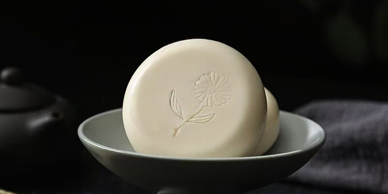 Cold process handmade facial skincare bar soap