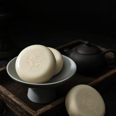 Cold process handmade facial skincare bar soap