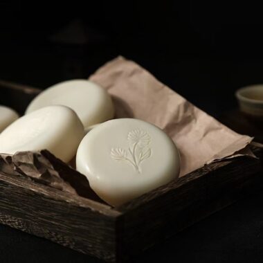 Cold process handmade facial skincare bar soap