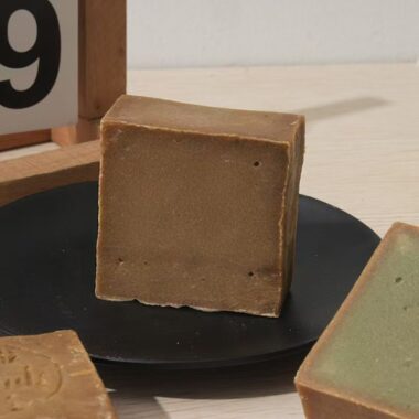 Handmade face and body cleansing bar soap for skincare