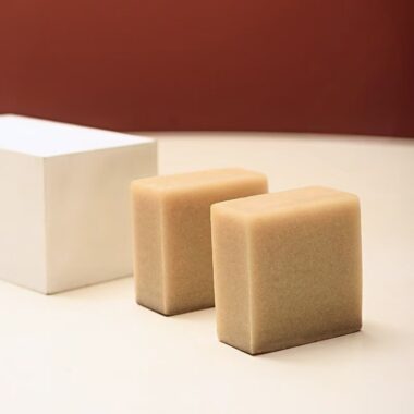 Moisturizing handmade skincare facial bar soap for gentle cleansing