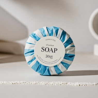 Luxury hotel soap for bathrooms and guest toiletries