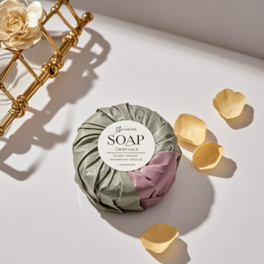 High-quality travel amenities hotel soap for guests