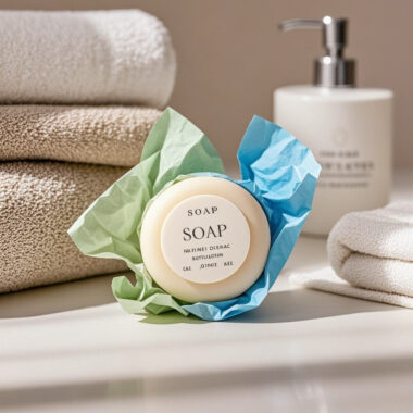High-quality travel amenities hotel soap for guests