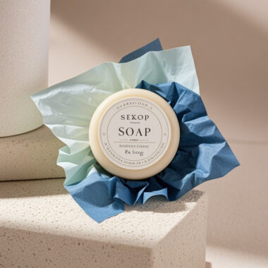High-quality travel amenities hotel soap for guests