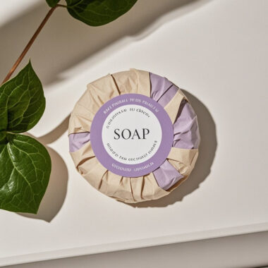 High-quality travel amenities hotel soap for guests